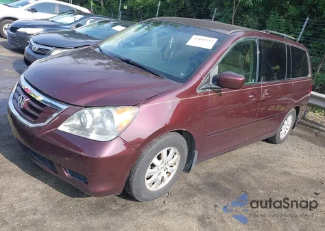 2010 Honda Odyssey Ex from USA, damaged, VIN 5FNRL3H59AB103405